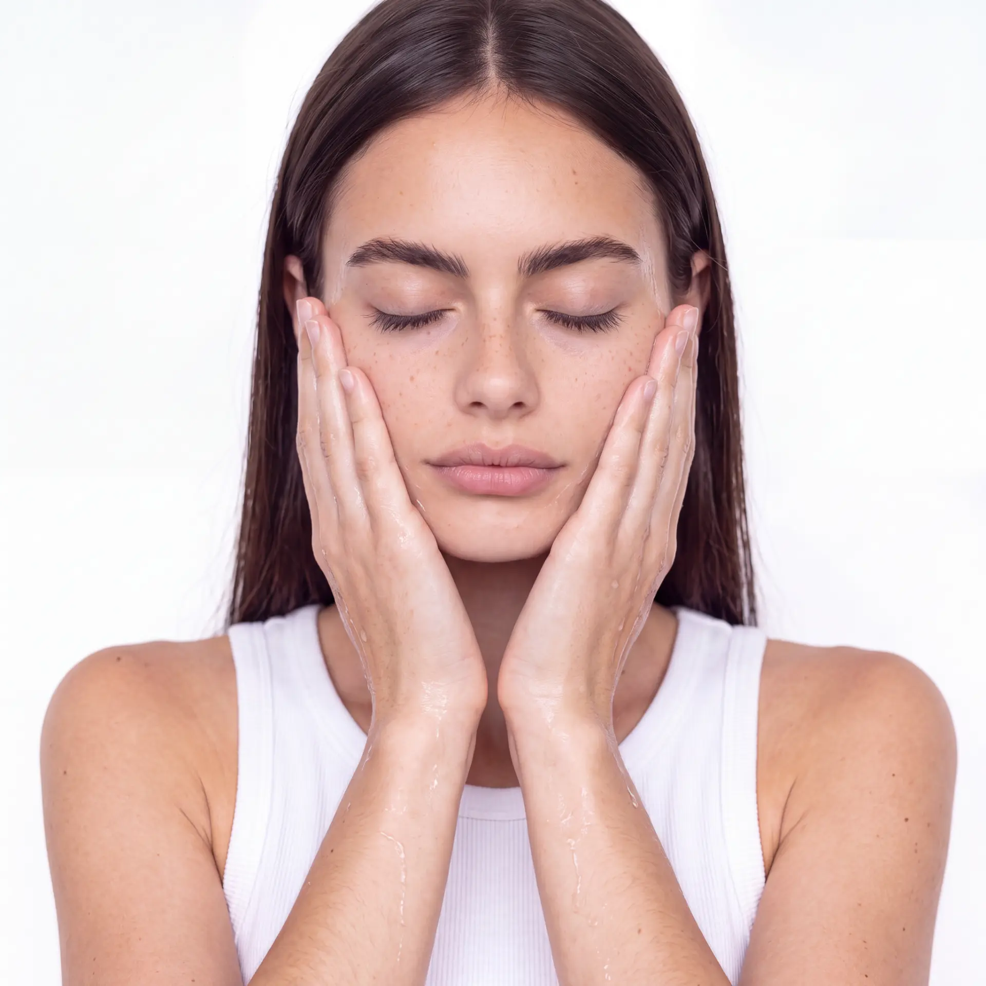 Cleanse your face